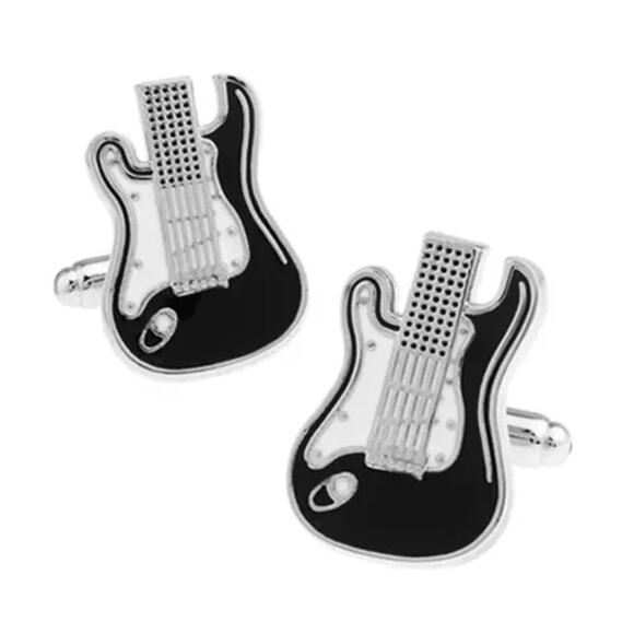 Guitar Cufflinks - Picture 1 of 1